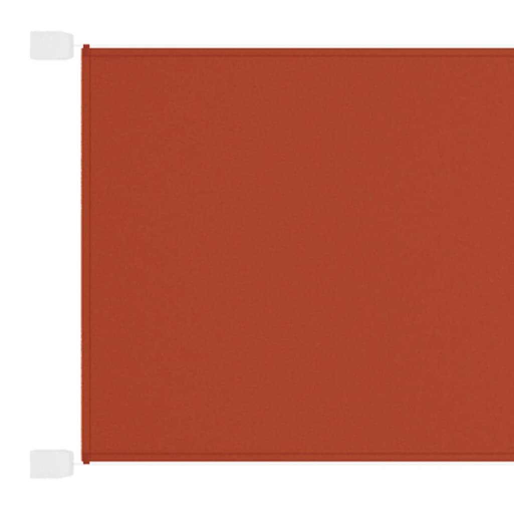 Helloshop26 - Auvent vertical 140 x 800 cm tissu oxford orange - Image 1