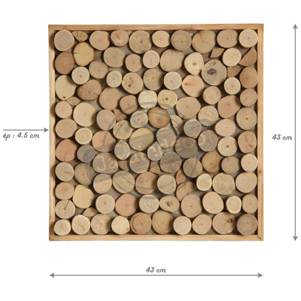 Aubry Gaspard - Décoration murale rondins de bois - Image 3