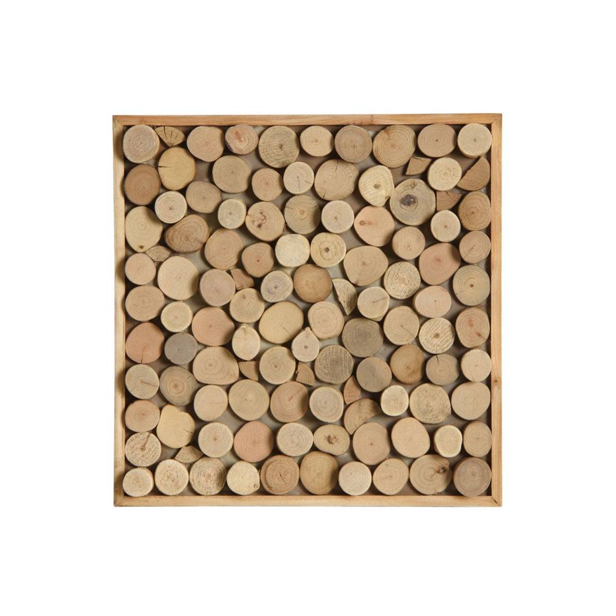Aubry Gaspard - Décoration murale rondins de bois - Image 1
