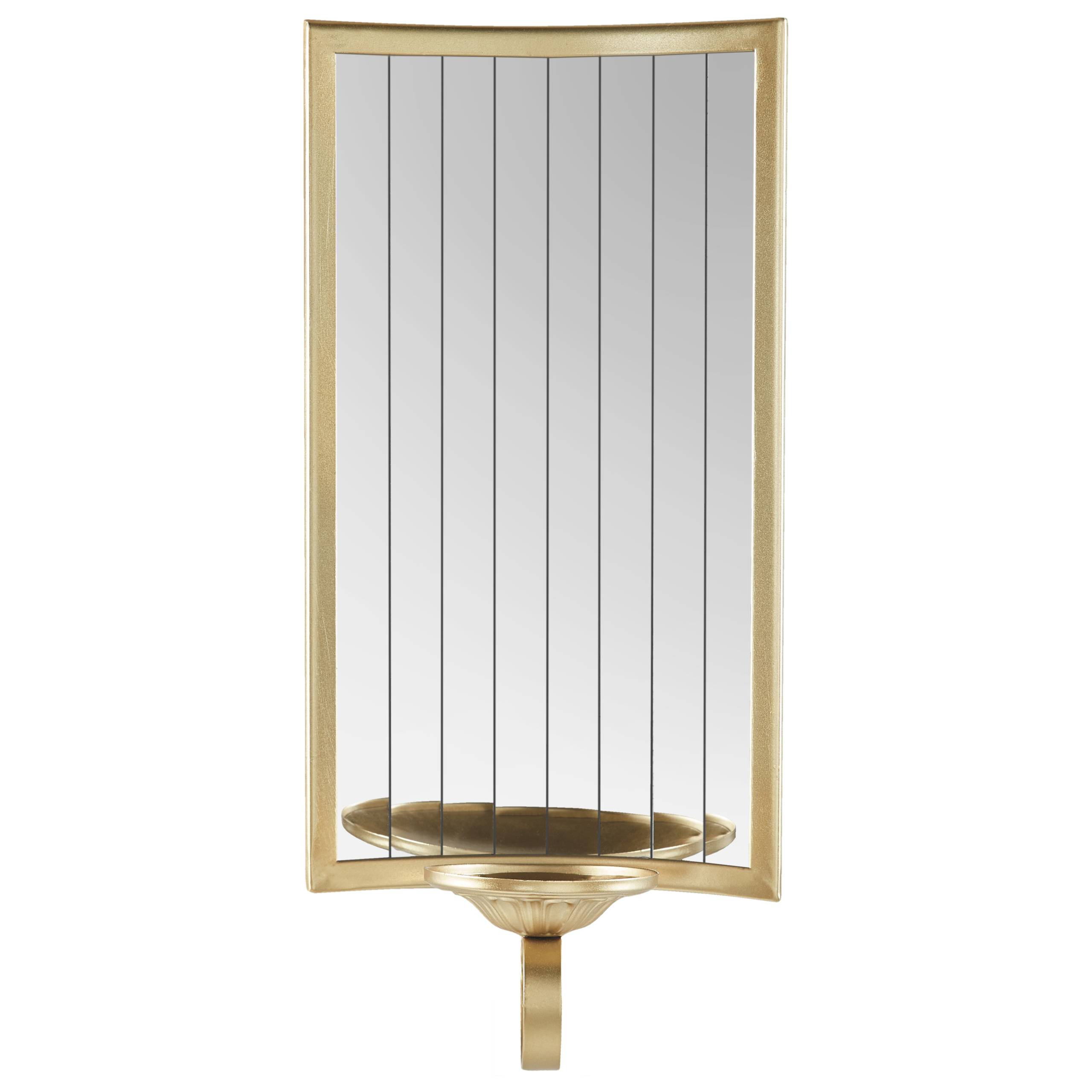 Beliani - Bougeoir Métal Doré SOBREDA - 19x9x41- Beliani - Image 2