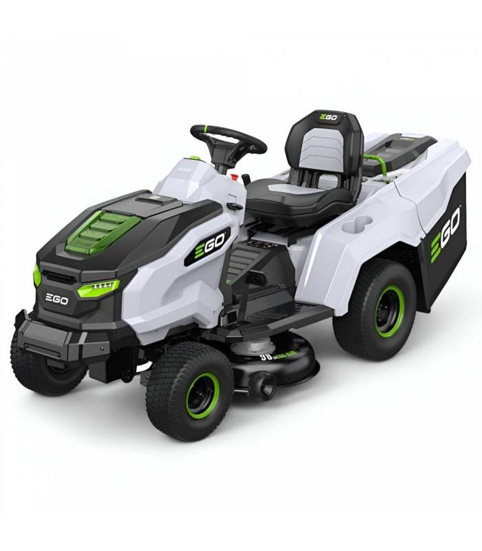 PACK Tondeuse autoportée sur batteries EGO, Lames 98cm, Bac arrière 300l et mulching, 5 batteries 10Ah et chargeur rapide - - Image 2