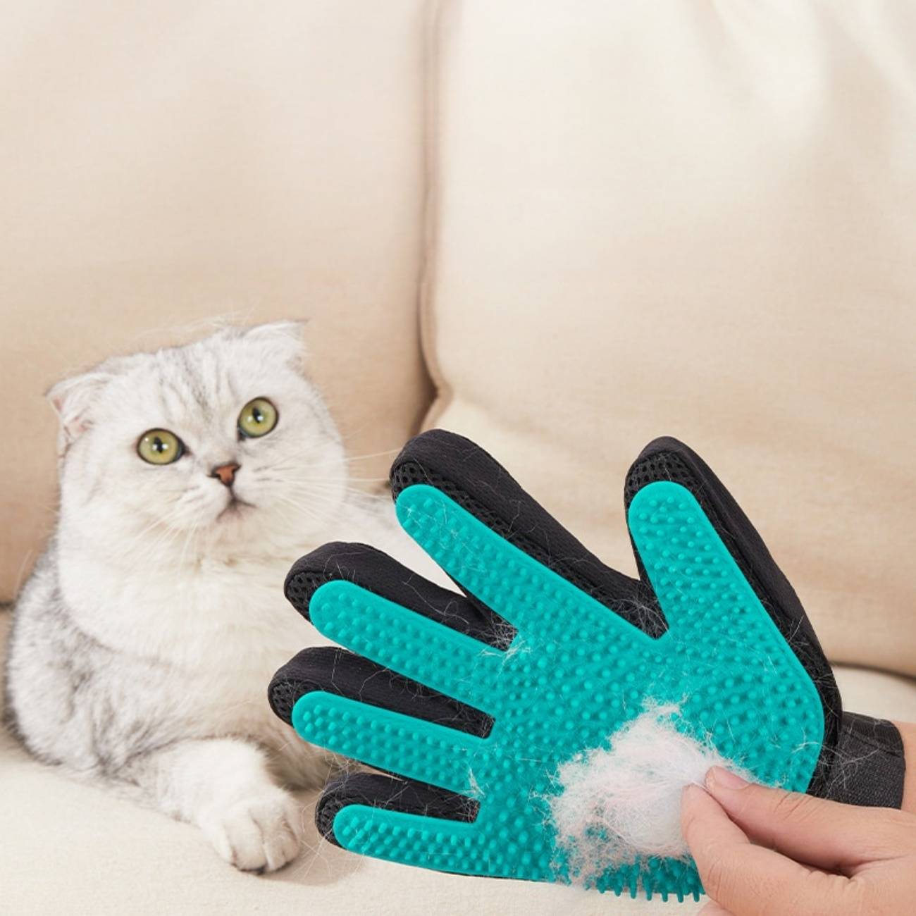 Gant toilettage 4 en 1 – Soin facile pour animaux  DtopbuyAge - Image 3