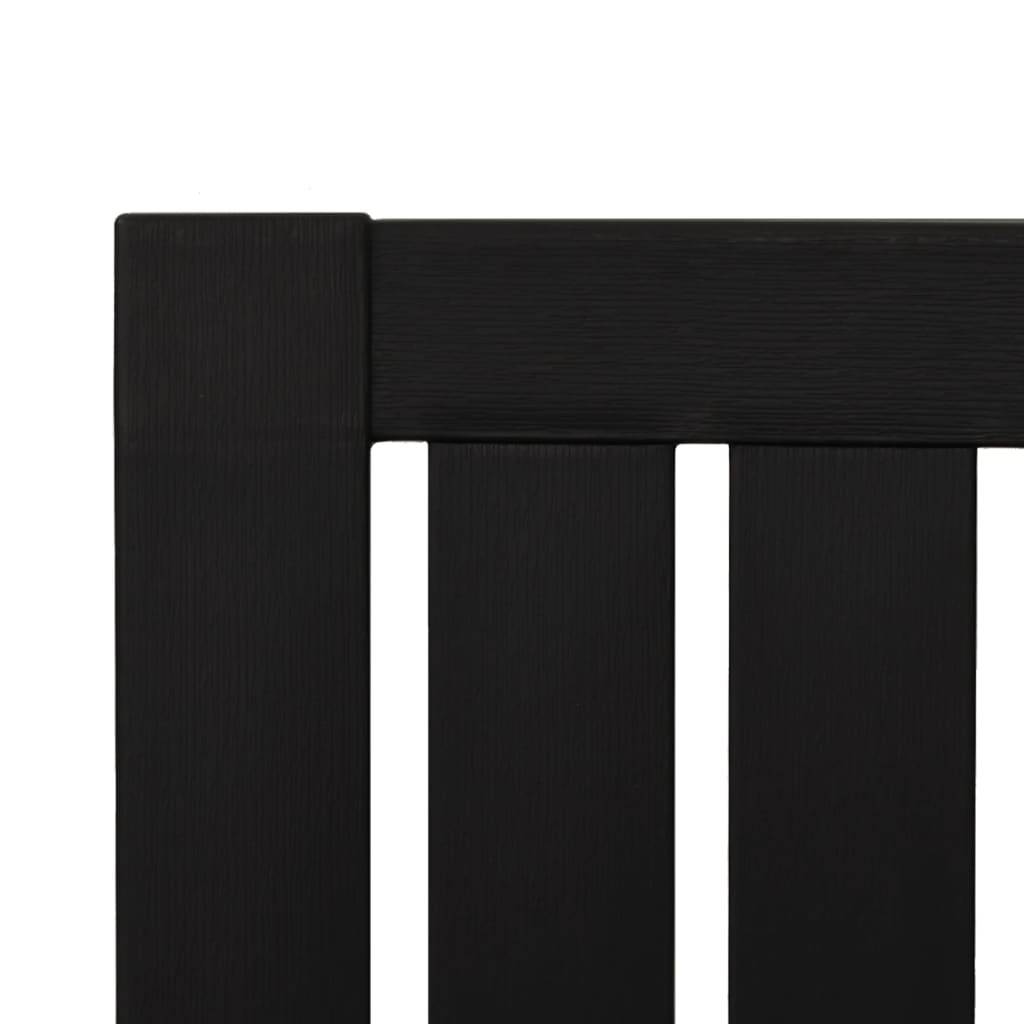 PANGIVO - Chaises de jardin Adirondack noir polypropylène 63 x 85 x 93 cm (lot de 2) - PANGIVO - Image 7