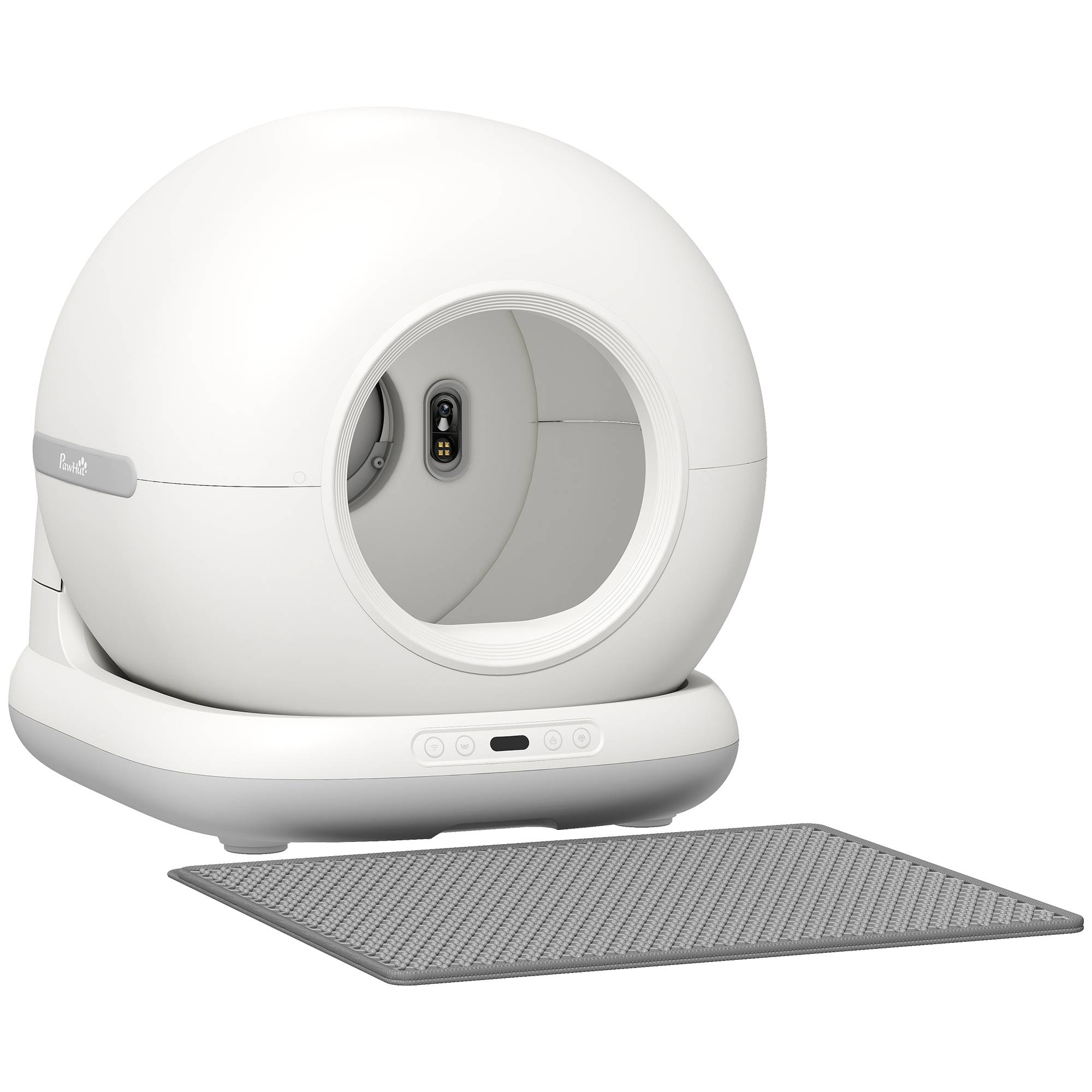 ComfortXL - Litière autonettoyante en ABS 72 L blanche pour chats de 1 à 12 kg avec caméra HD et contrôle par application - Image 10