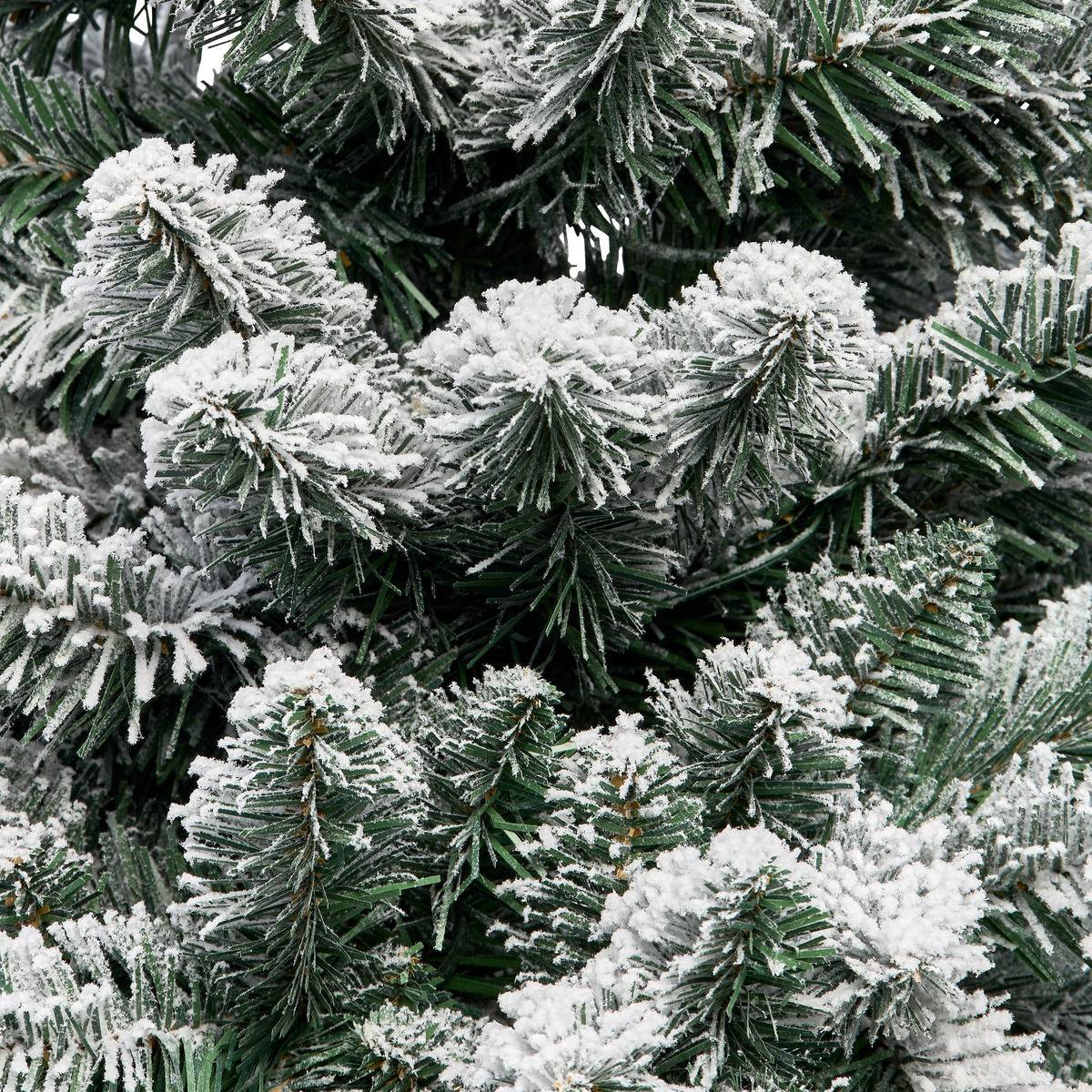 Fééric Lights & Christmas - Sapin de Noël artificiel de table Juti floqué lumineux 90 cm - Feeric Lights & Christmas - Image 3