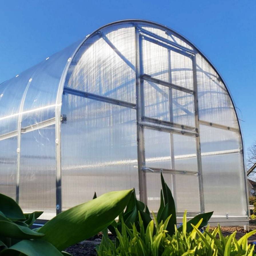KLASIKA GREENHOUSES - Serre KLASIKA ARCH 3 x 4 m (12 m²), 4 mm avec revêtement en polycarbonate - Image 7