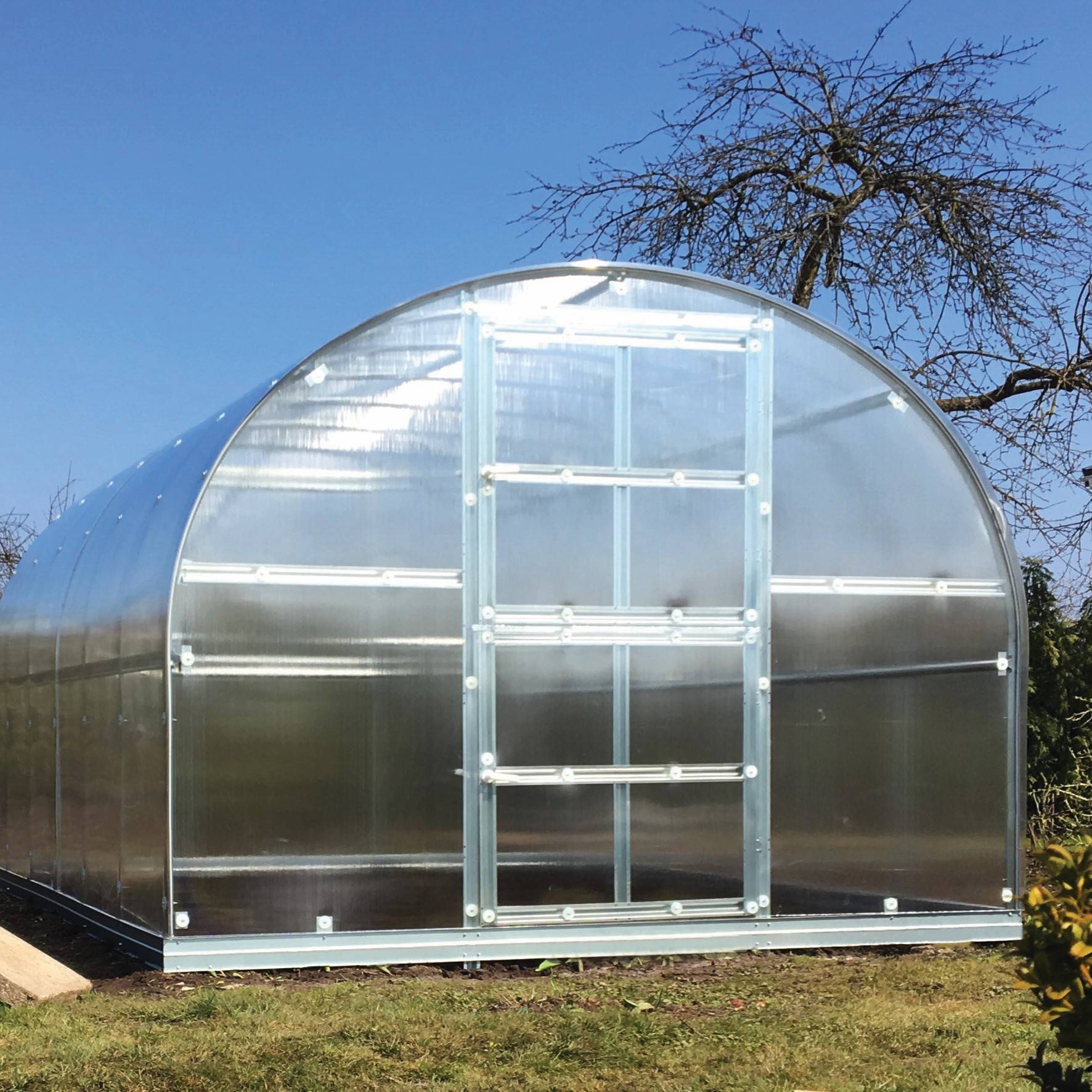 KLASIKA GREENHOUSES - Serre KLASIKA ARCH 3 x 4 m (12 m²), 4 mm avec revêtement en polycarbonate - Image 8