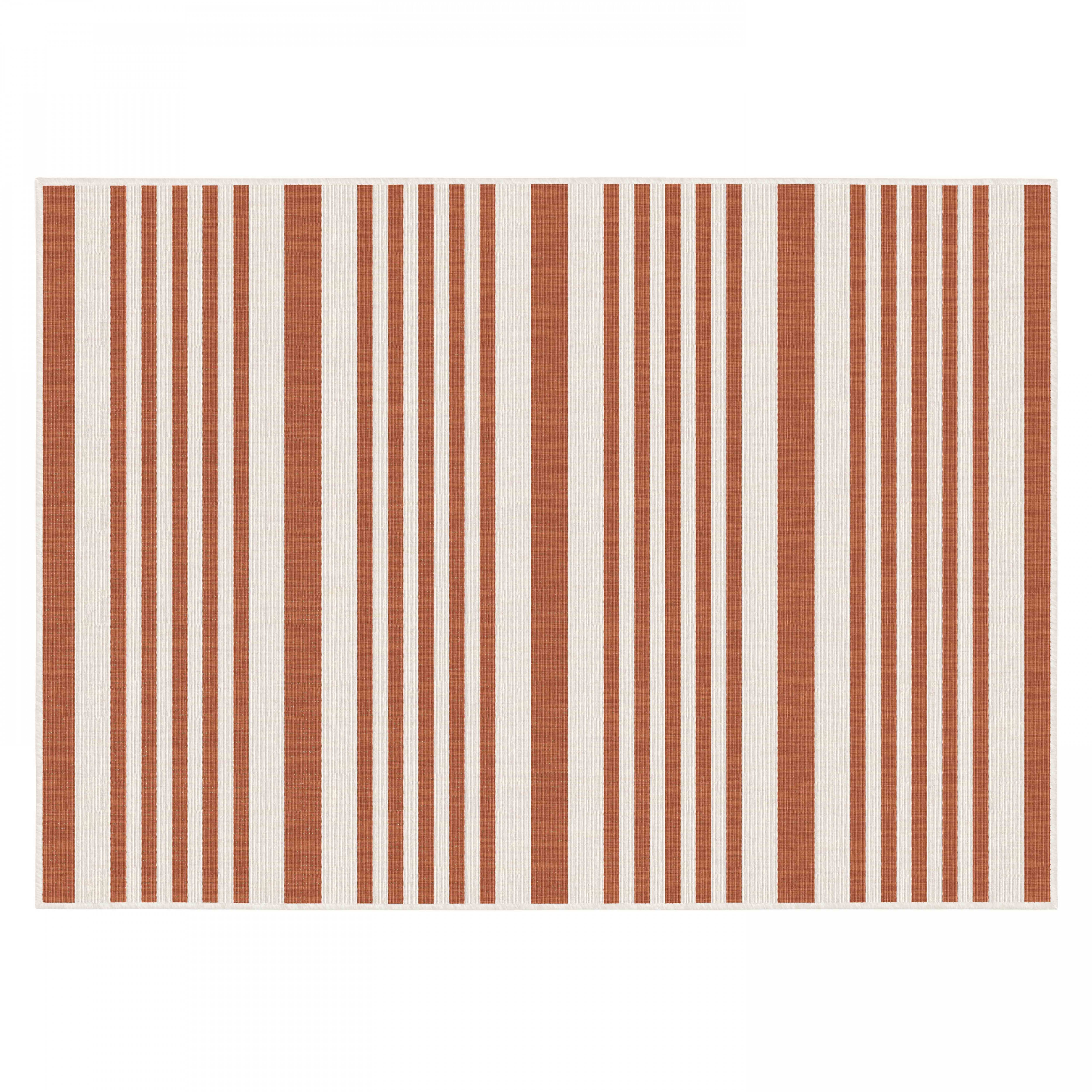 Oviala - Tapis d'extérieur en polypropylène 200 x 290 cm terracotta Kilma - Oviala - Image 3