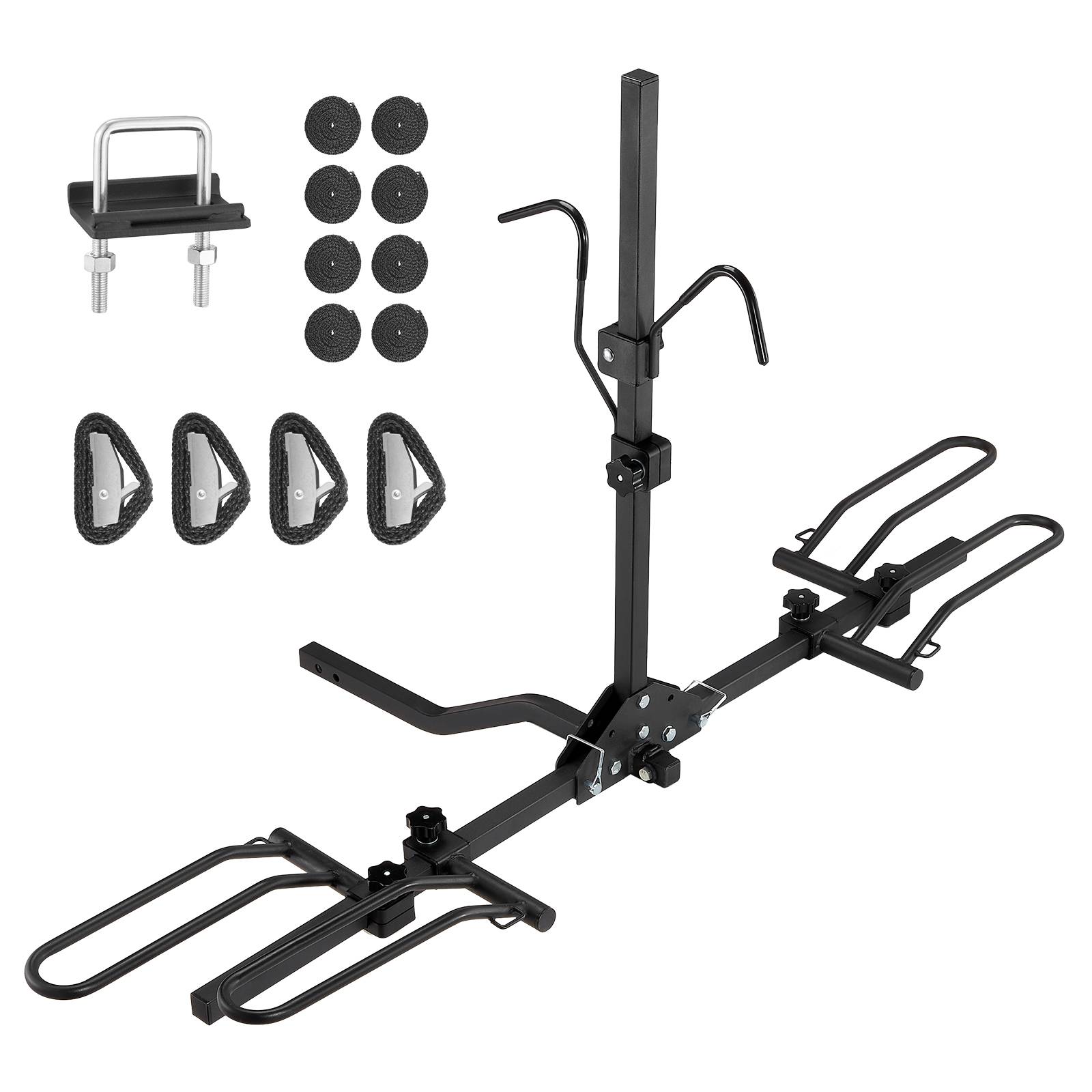 Vevor - VEVOR Porte-vélos attelage 2 vélos 36 kg, compatible récepteurs 30/51 mm, inclinable et pliable. - Image 1