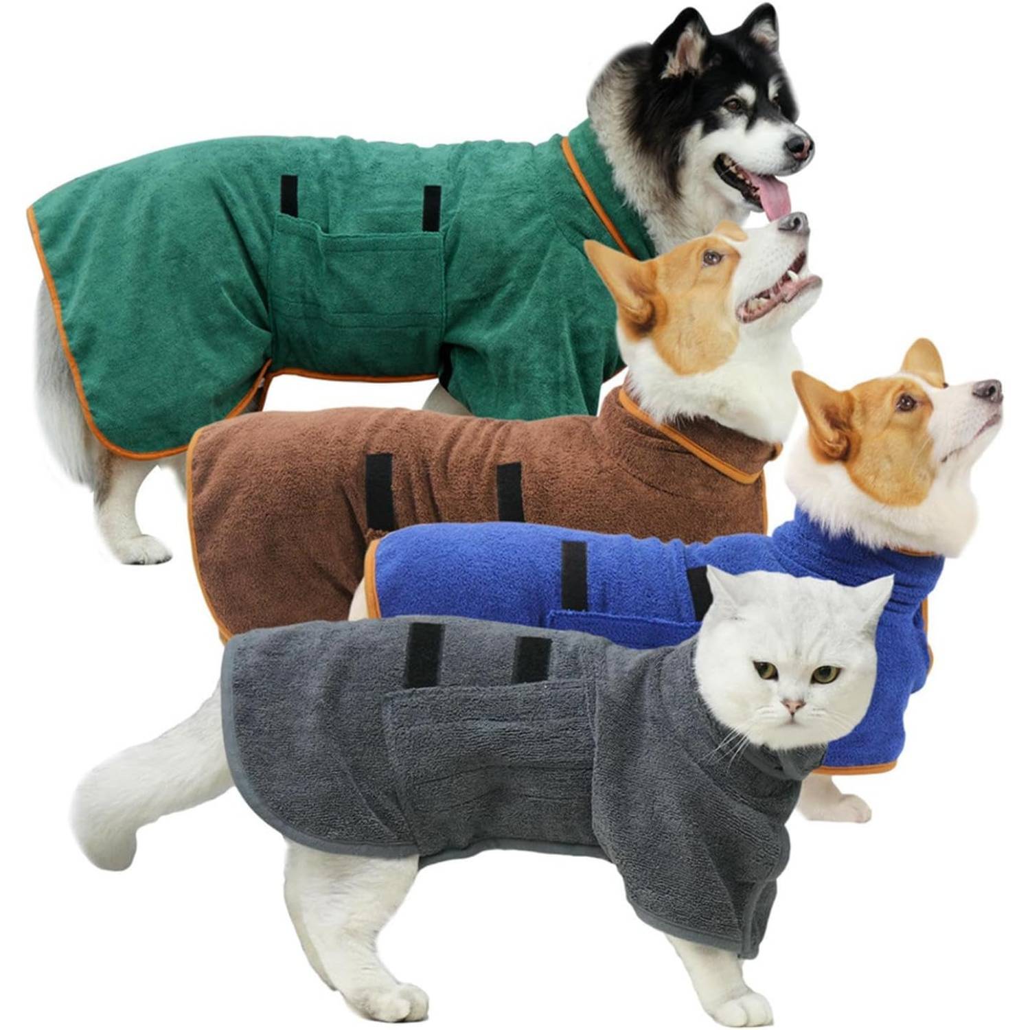 DtopbuyAge - Peignoir Séchant pour Chien - Séchage Rapide et Absorbant DtopbuyAge - Image 6