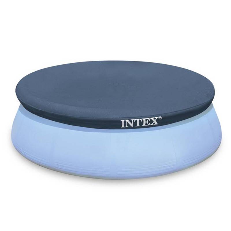 Bâche de protection 244 cm de diamètre piscine autostable ronde Intex - Image 1