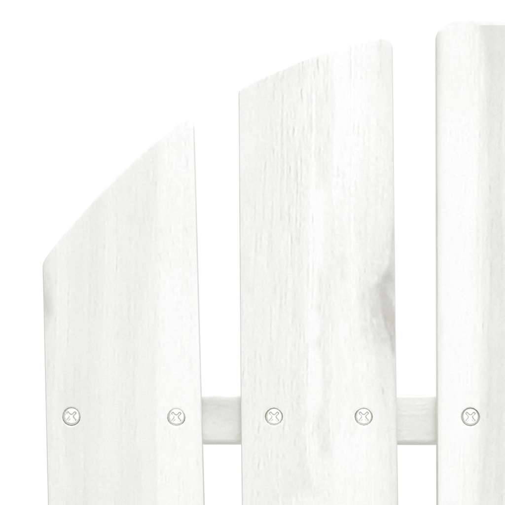 Vidaxl - Chaise de jardin Adirondack 2 places bois de sapin massif blanc vidaXL 315899 - Image 4