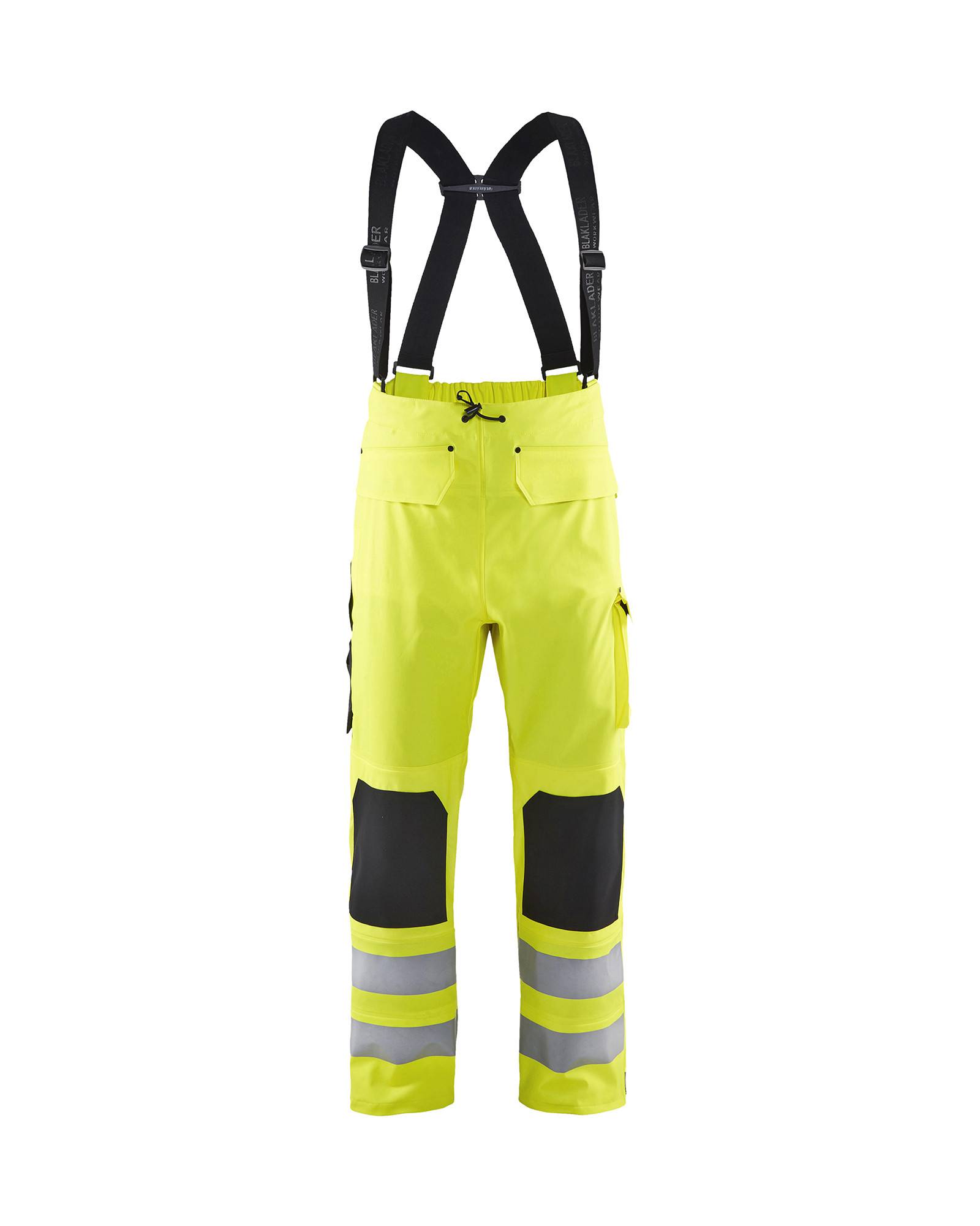 Pantalon de pluie HV niveau 3 Jaune fluo | 130620053300 - Blaklader