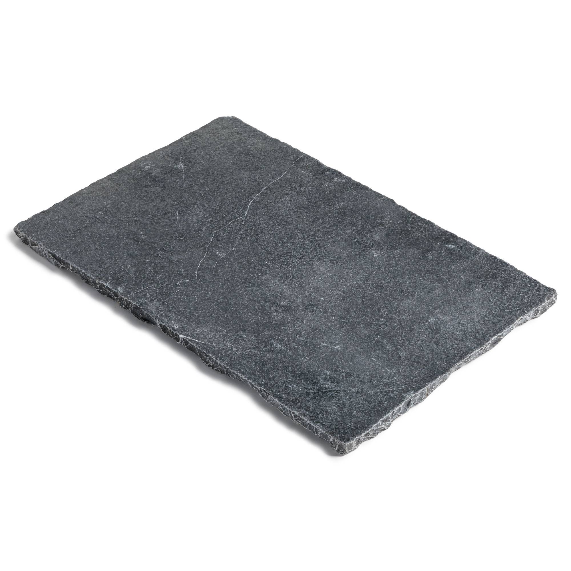 Pas japonais Rectangle Pierre de Tandur Noir 60x40x2 cm (à l'unité) - RO'MA NATURE - Image 2