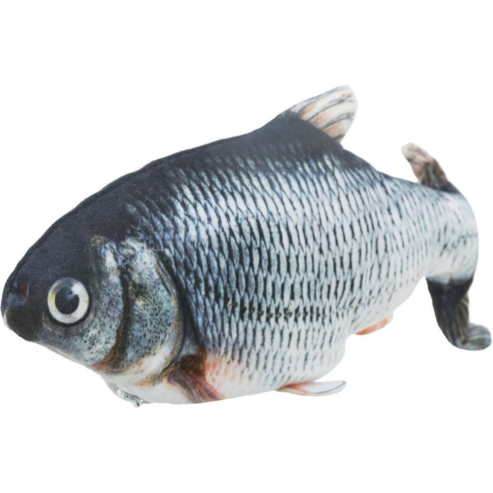 Poisson frétillant avec catnip, rechargeable par usb pour chats - Image 3