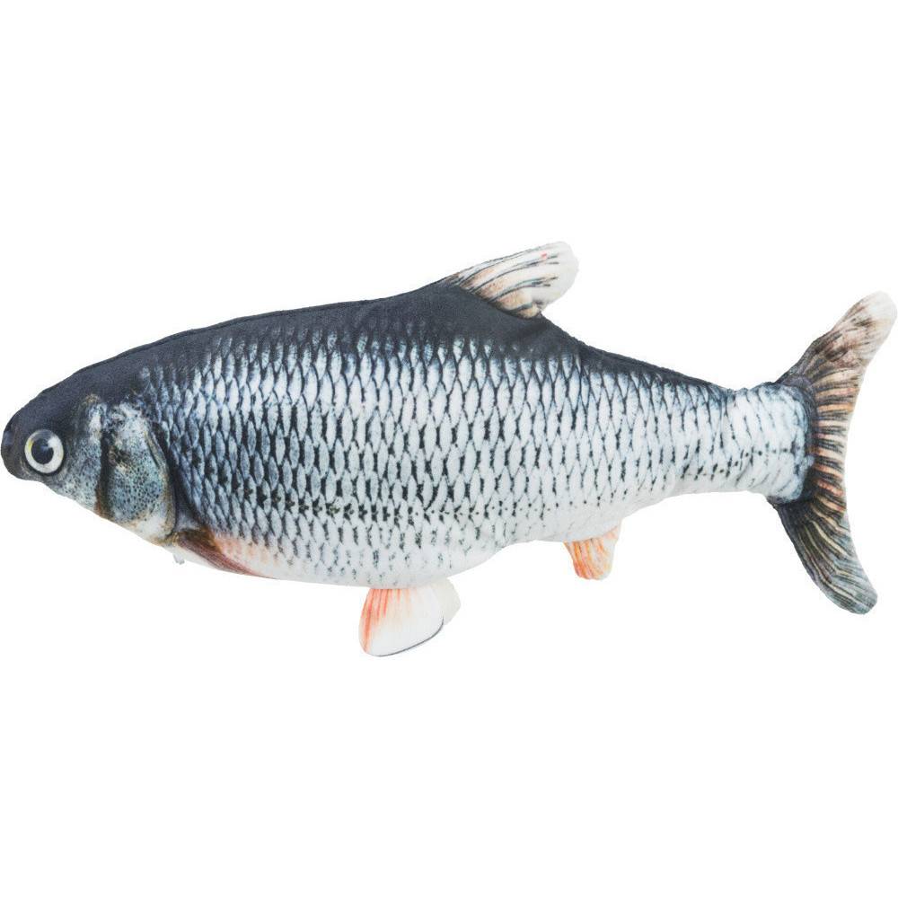 Poisson frétillant avec catnip, rechargeable par usb pour chats - Image 1