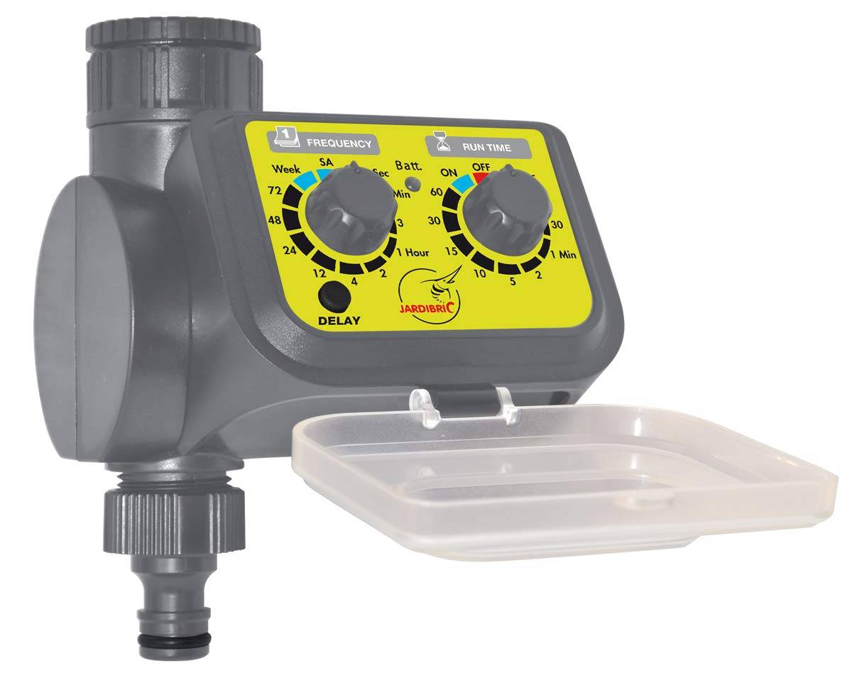 Jardibric - Jardibric - Programmateur Temporisateur d'Arrosage à Electrovanne PNR11 - Automatisez votre Système d'Arrosage pour un Jardin en Pleine Santé. - Image 1