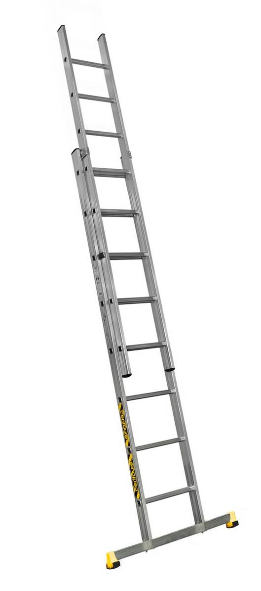 Echelle coulissante 2 plans à mains CM2 2m45/4m15 - Image 1
