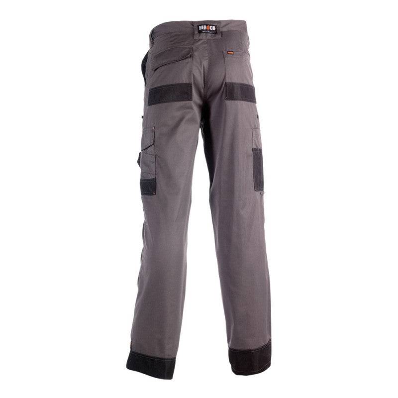 Herock - Pantalon de travail multipoches HEROCK Mars gris/noir - taille 38 - HEROCK - Image 2