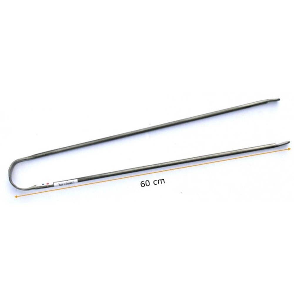 Pince à bûches cheminée Forge de Rodez Forgée d'une pièce 60 cm - Image 3