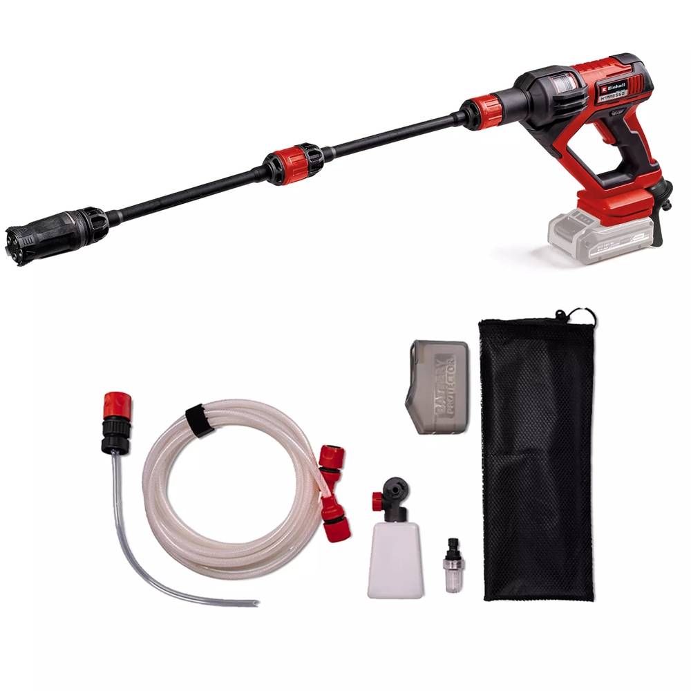 Einhell - Pistolet-nettoyeur sans fil HYPRESSO 18/24-1 - 18V - 24 bar - débit 240L/h - buse 4 positions - mode Éco Einhell - Image 1