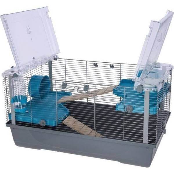 KERBL -Cage pour petit rongeur - souris, gerbille, rat - 22 - 79 x 45 x 44 cm - Image 2