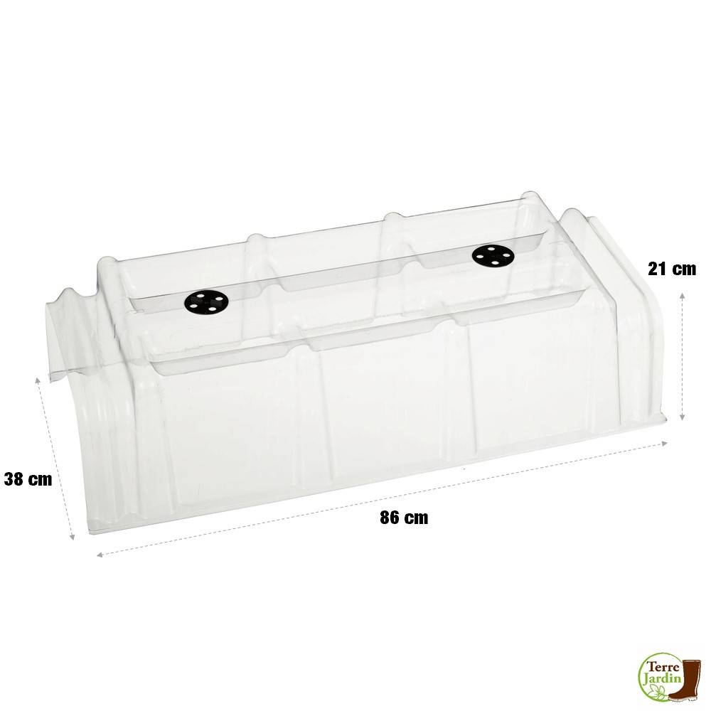 Terre Jardin - Tunnel de forçage transparent - Image 2