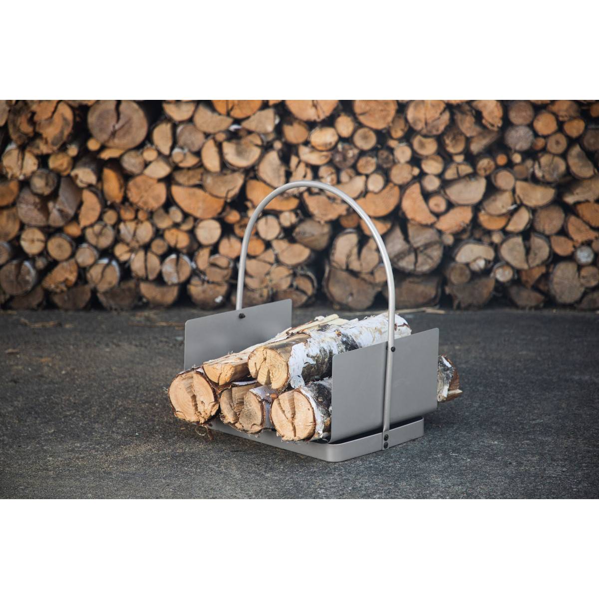 Venture Home - Porte bûches en acier Godoma - Image 7