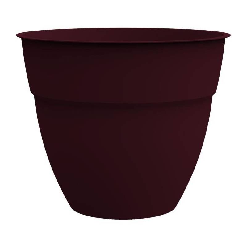 Eda - Pot De Fleur Rond Osaka Eda - ø 50 Cm - Volume 57 L - Rouge Bourgogne - Image 1