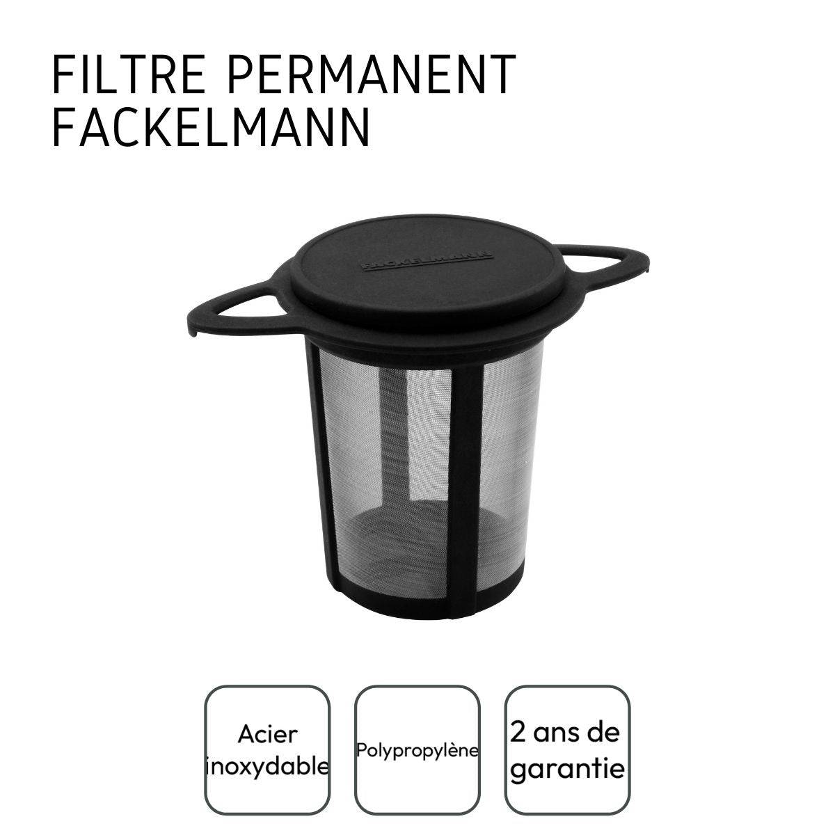 Filtre à thé réemployable pour théière et tasse à thé Fackelmann - Image 4