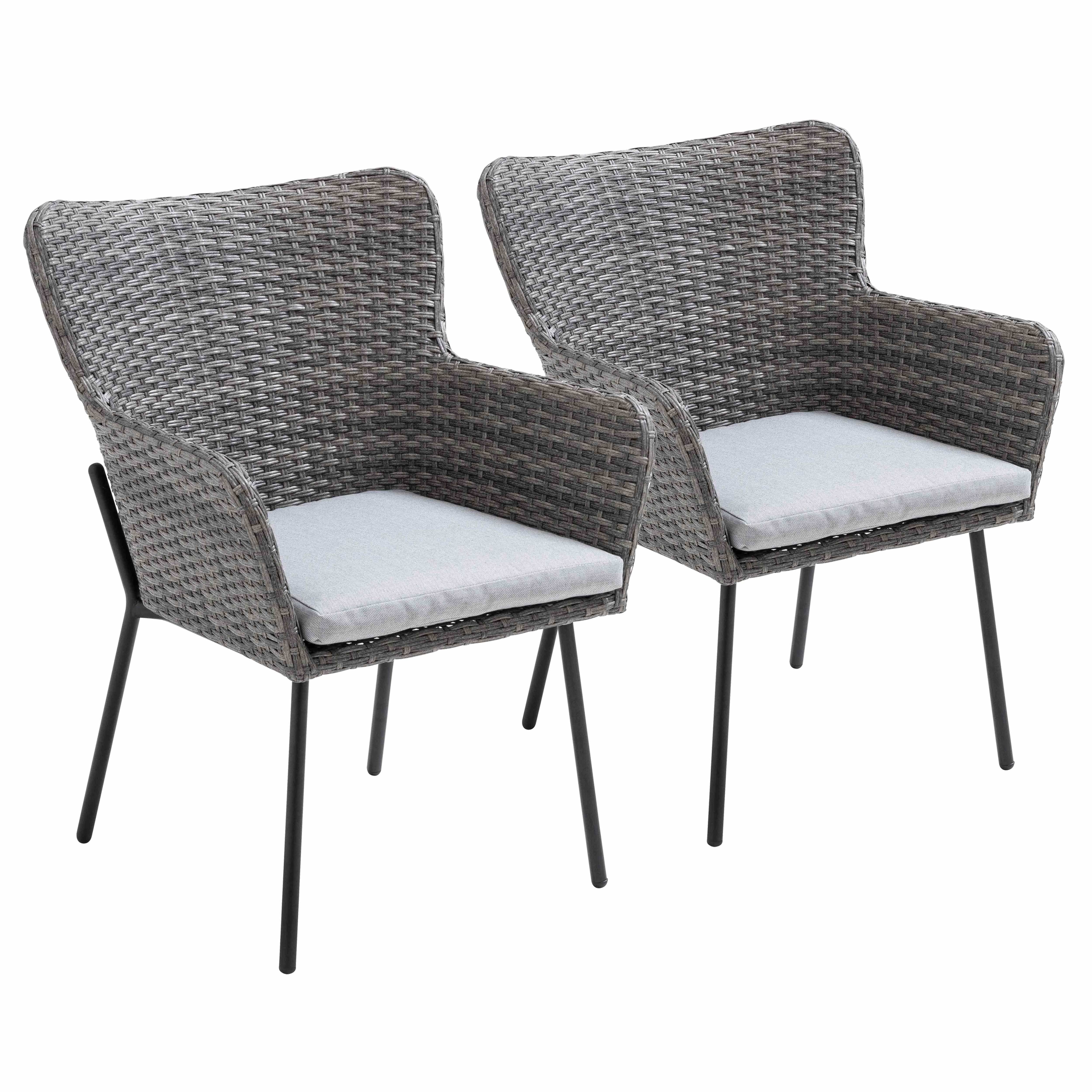 Oviala - Lot de 2 fauteuils de jardin rond en osier Murcia - Oviala - Image 1