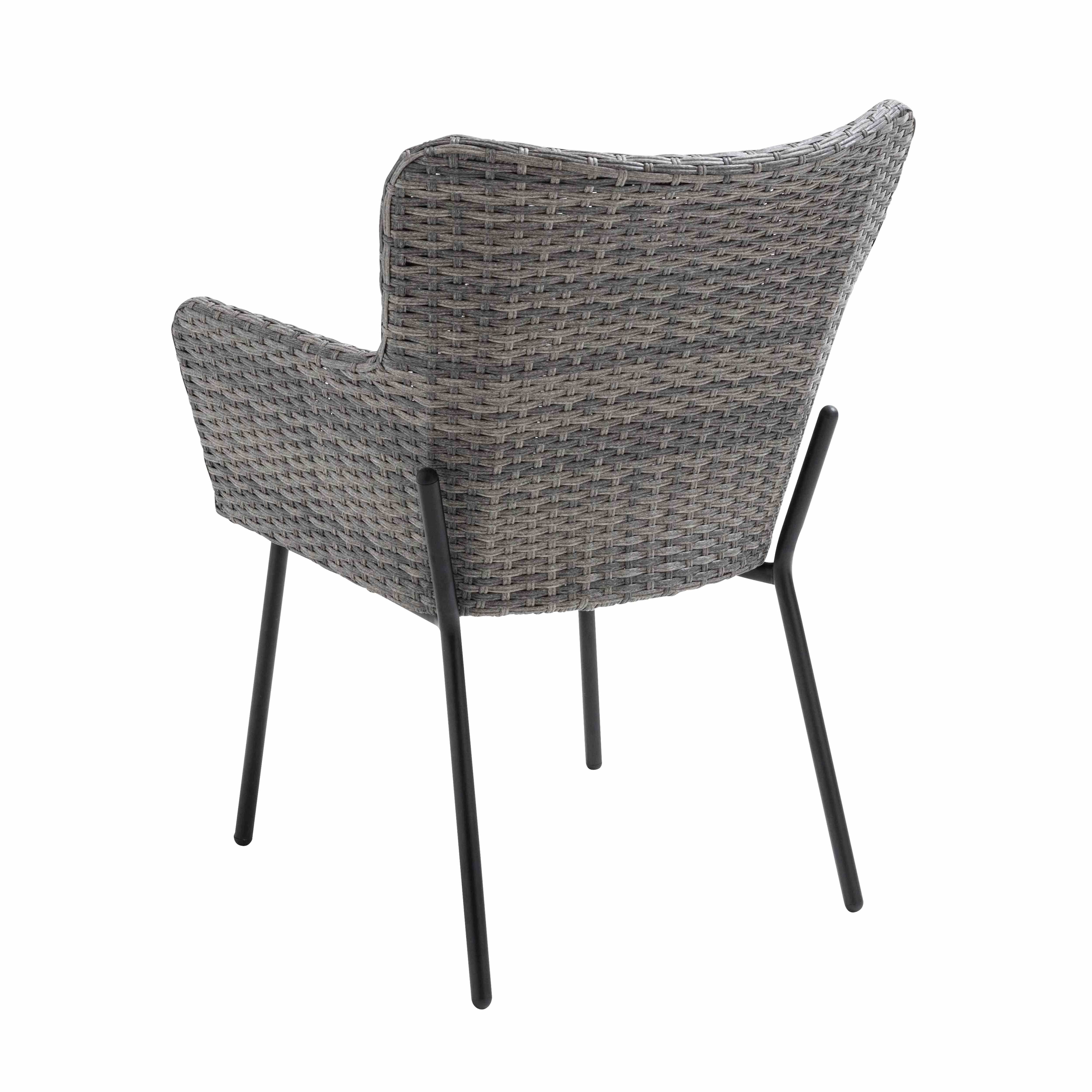 Oviala - Lot de 2 fauteuils de jardin rond en osier Murcia - Oviala - Image 4