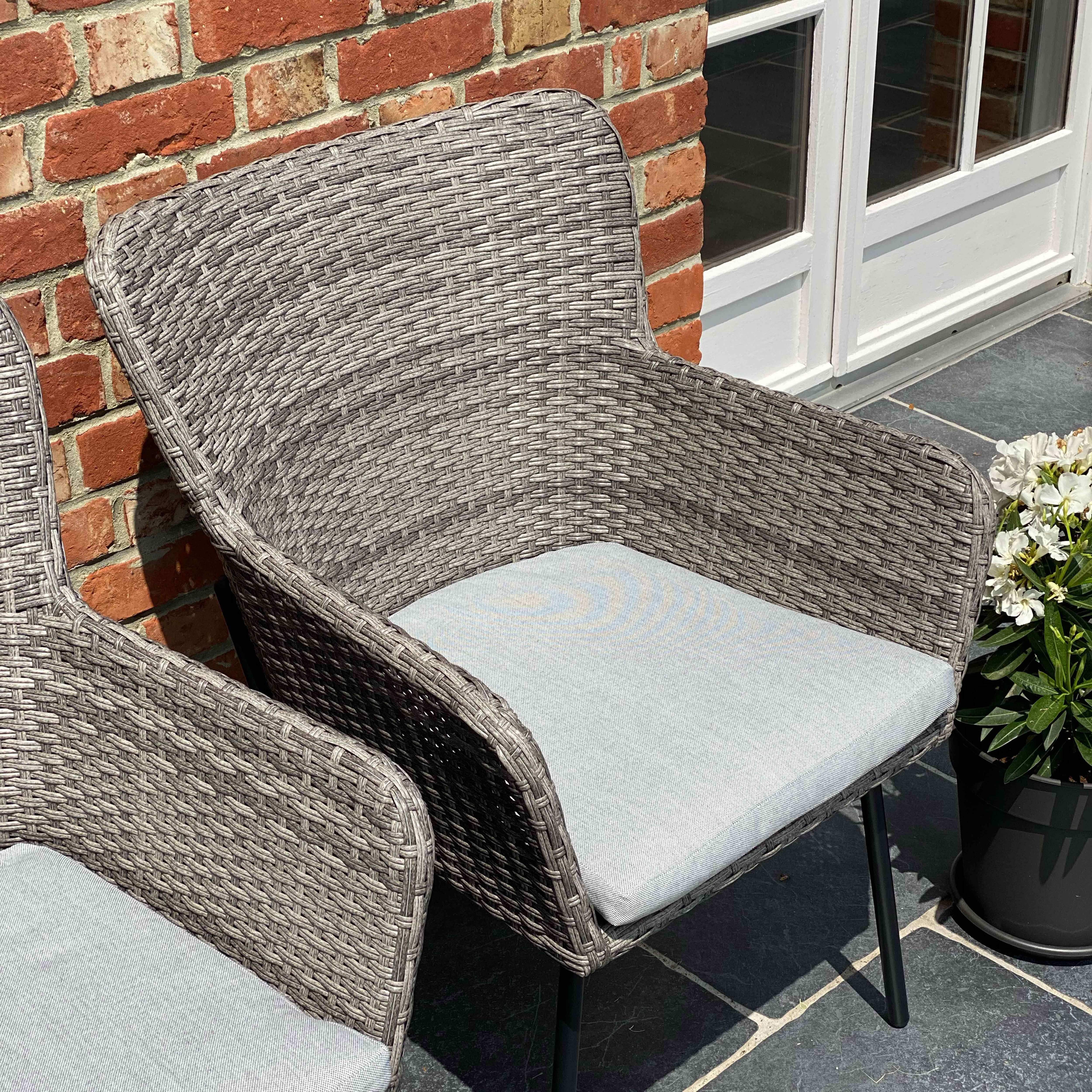 Oviala - Lot de 2 fauteuils de jardin rond en osier Murcia - Oviala - Image 6
