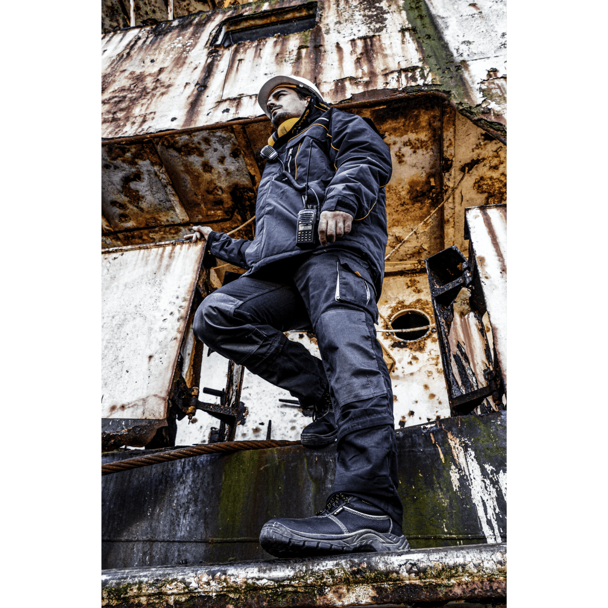 Pantalon de travail Confort Plus Taille 50 Gris 6 Poches 80% polyester, 20% coton VITO - Image 6