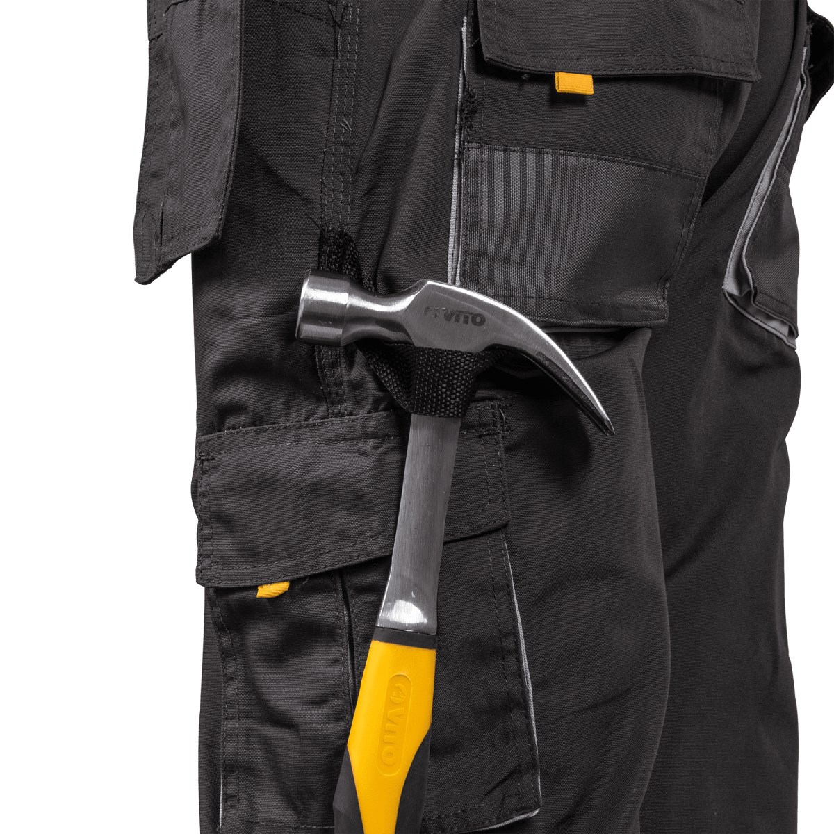 Pantalon de travail Confort Plus Taille 50 Gris 6 Poches 80% polyester, 20% coton VITO - Image 10