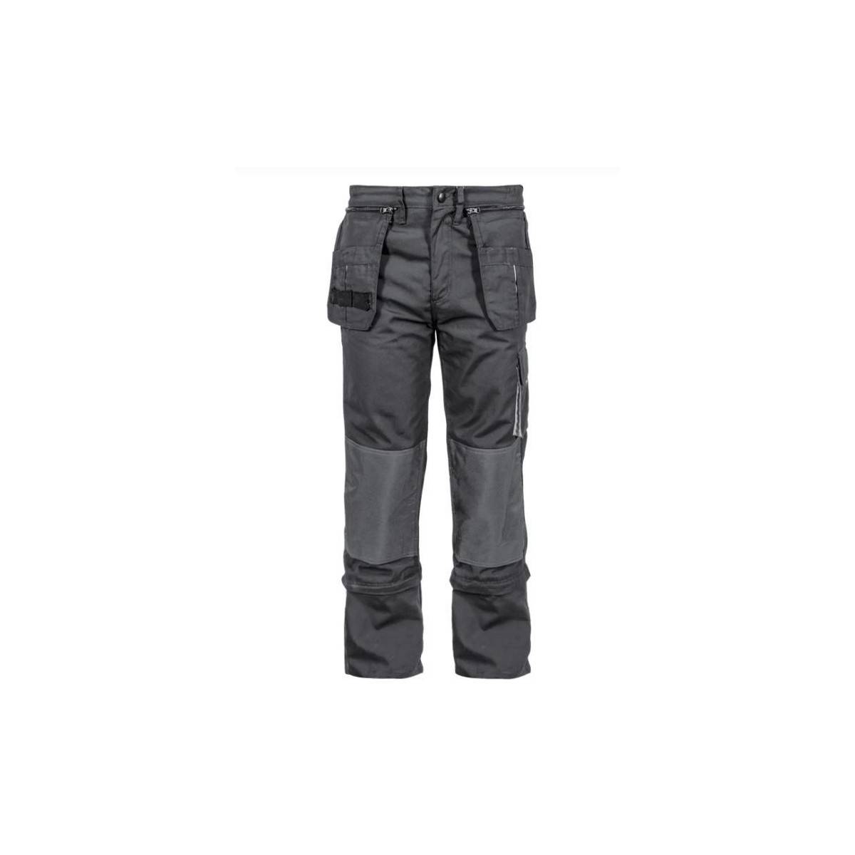 Pantalon de travail Confort Plus Taille 50 Gris 6 Poches 80% polyester, 20% coton VITO - Image 1