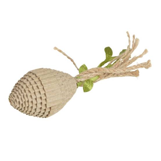 Love Story - Jouet pour Chat "Balle & Ficelles" 13cm Naturel - Image 1