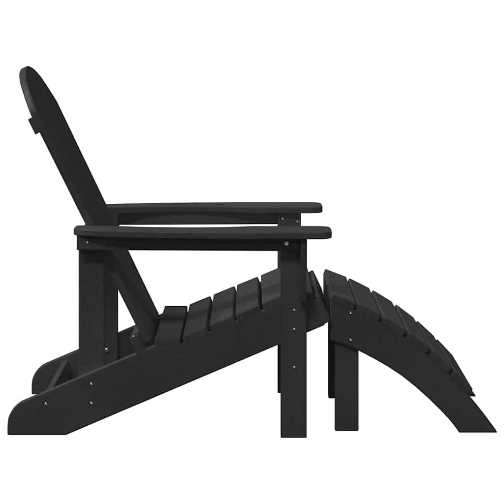 PANGIVO - Chaise de jardin Polyéthylène Noir 83 x 74 x 92 cm, Poids :42.96kg - PANGIVO - Image 6