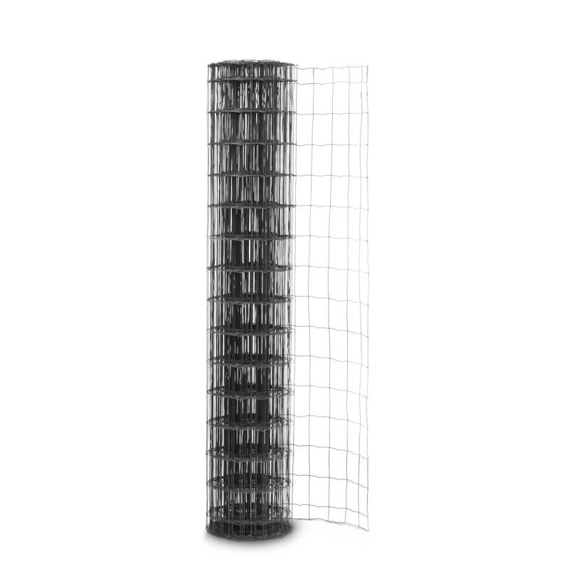 Grillage soudé en rouleau L20m maille 100x75 fil 2.1mm ht 1m gris anthracite - Easy Clôture - Image 1