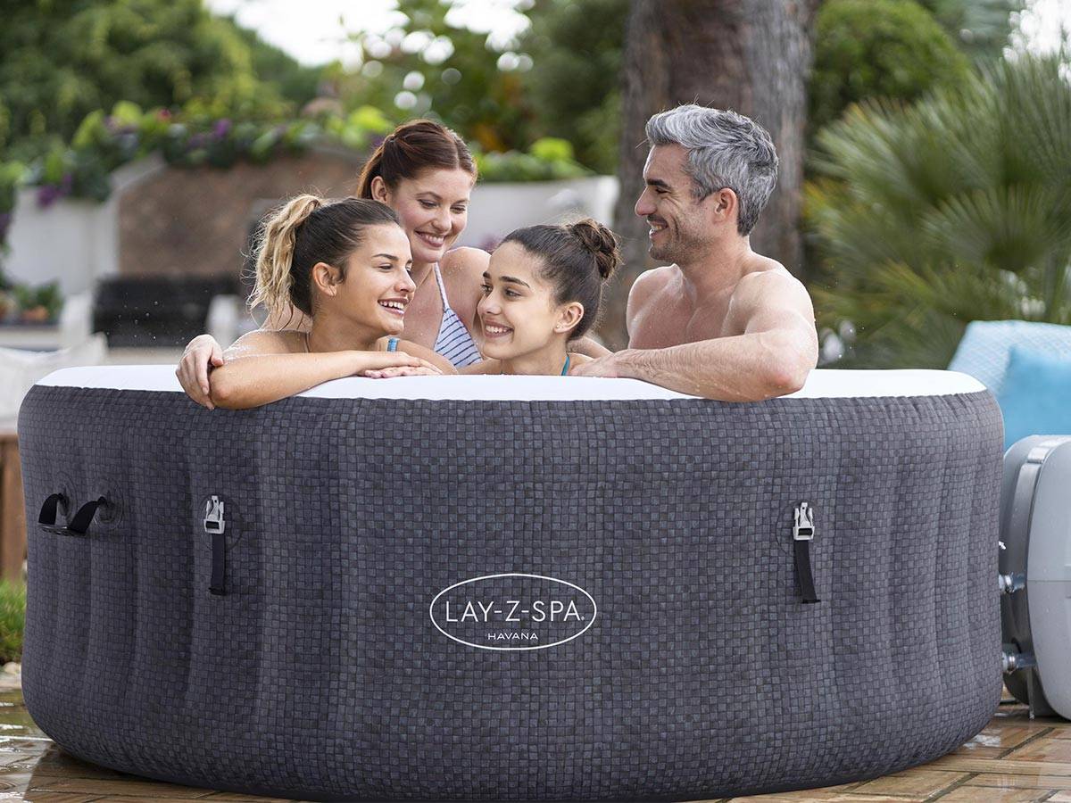 Bestway - Spa gonflable Lay-Z-Spa Havana rond Airjet 2/4 places - Bestway - Image 2