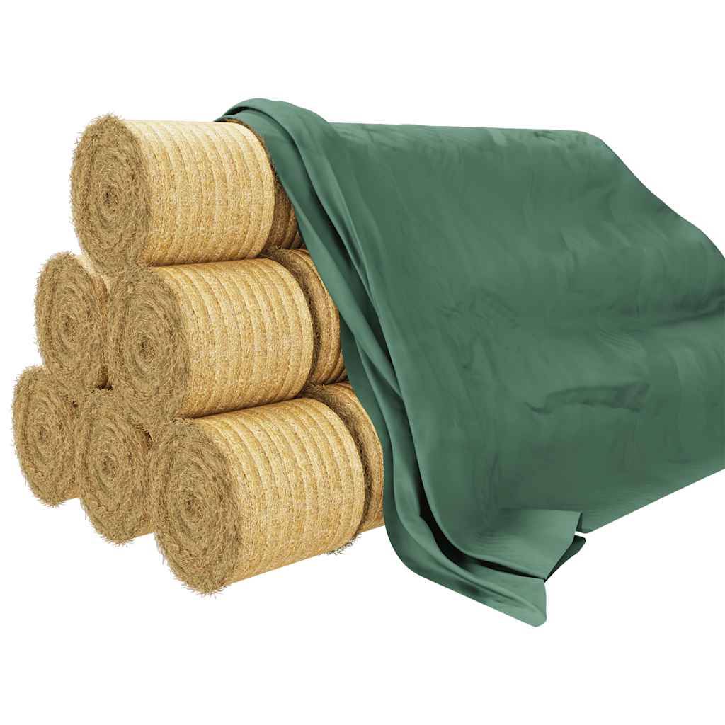Bâche à Foin en Polypropylène Respirante Anti-UV pour Stockage Extérieur Vert 9.8x6 m – ComfortXL Outdoor Living - Image 1