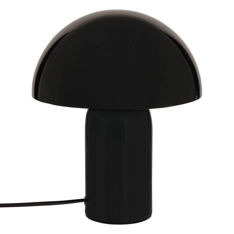 Lampe champignon H24,5 cm Lito métal noir Atmosphera - Image 1