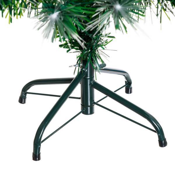 Lotti - Sapin lumineux fibre optique 130CM LED Blanc chaud et multicouleur RGB Lotti - Image 3