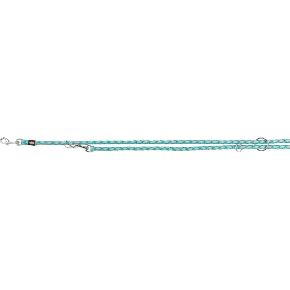 Trixie - Trixie - Laisse Cavo Reflect ø12mm x  2 mètres  S-M. réglable océan pour chien - Image 4