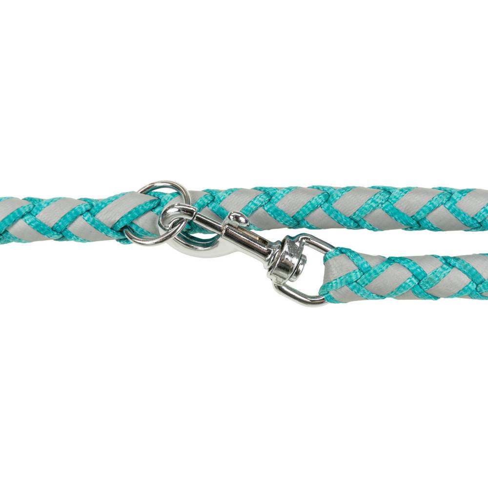 Trixie - Trixie - Laisse Cavo Reflect ø12mm x  2 mètres  S-M. réglable océan pour chien - Image 6