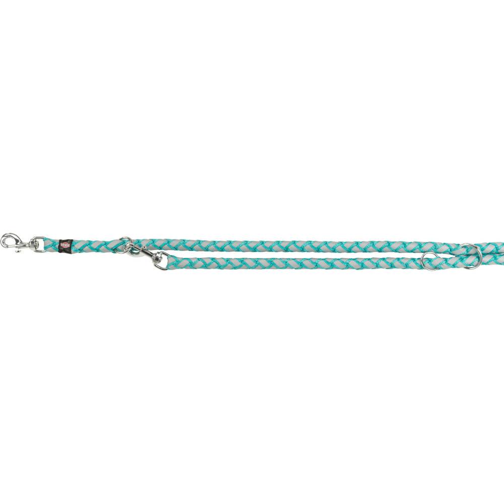 Trixie - Trixie - Laisse Cavo Reflect ø12mm x  2 mètres  S-M. réglable océan pour chien - Image 8