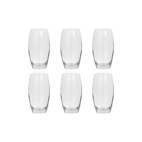 Lot de 6 Gobelets Hauts "Cesari'Eau" 51cl Transparent - Image 1