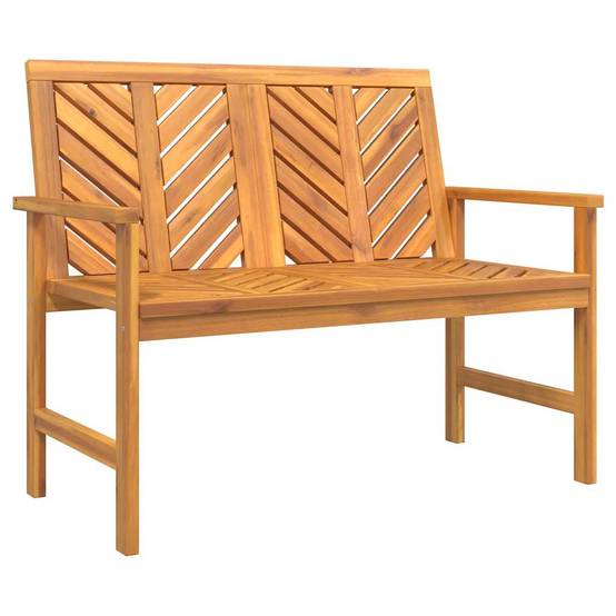 Ensemble de salle à manger jardin bois d'acacia massif huilé marron 150 x 90 x 74 cm (3 pièces), Poids :52.4kg - PANGIVO - Image 6