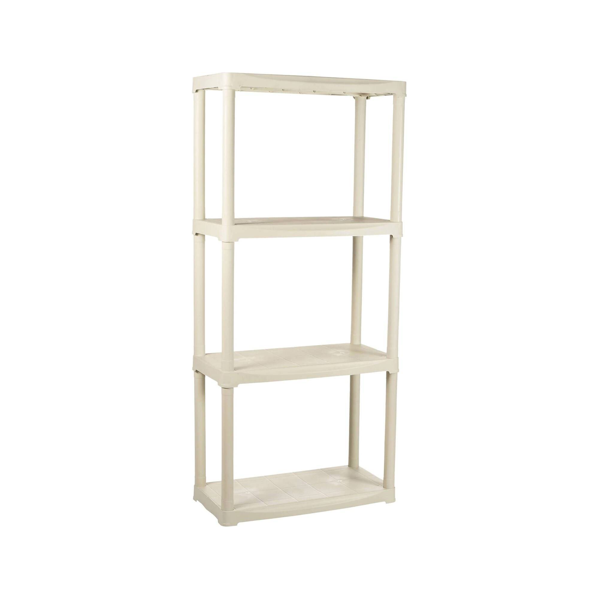Dmora - Armoire d'extérieur Darbitri, Etagère d'extérieur, Armoire de balcon polyvalente, Armoire d'extérieur, 100% Made in Italy, 60x30h133 cm, Blanc - Dmora - Image 1