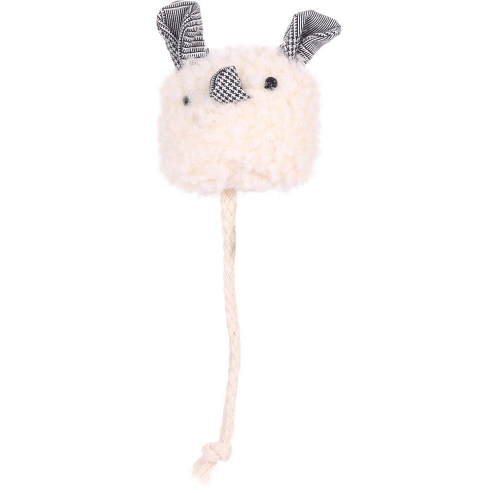 1 souris ronde SUAVA 15 cm  jouet pour chat  couleur aléatoire - Image 2
